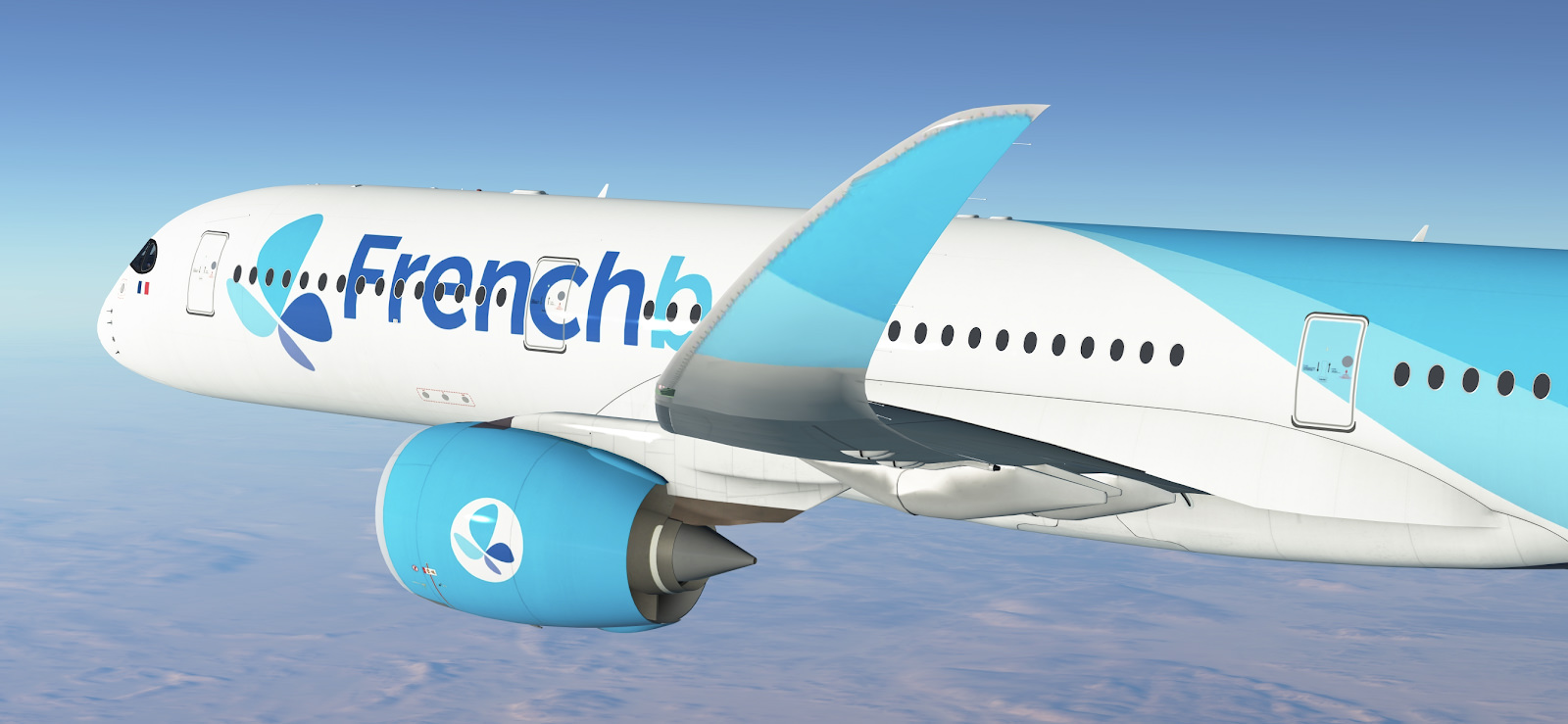 flight infinite a350 fly routes frenchbee a359