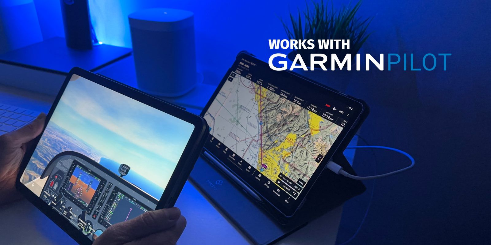 Infinite Flight and Garmin Pilot