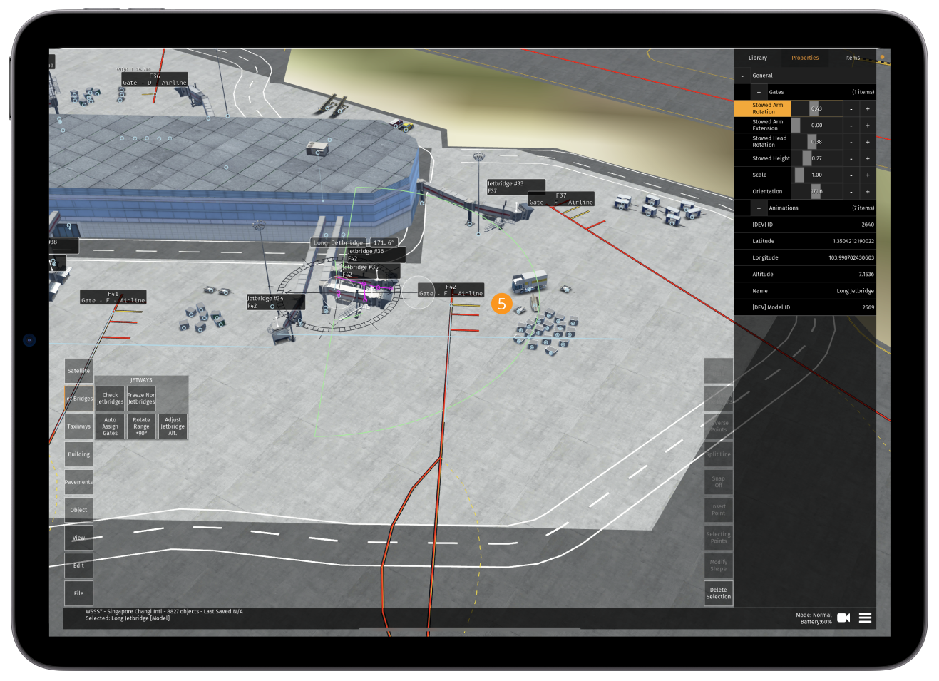 Image 11.4.2.3 - Correct Jet Bridge Set-Up
