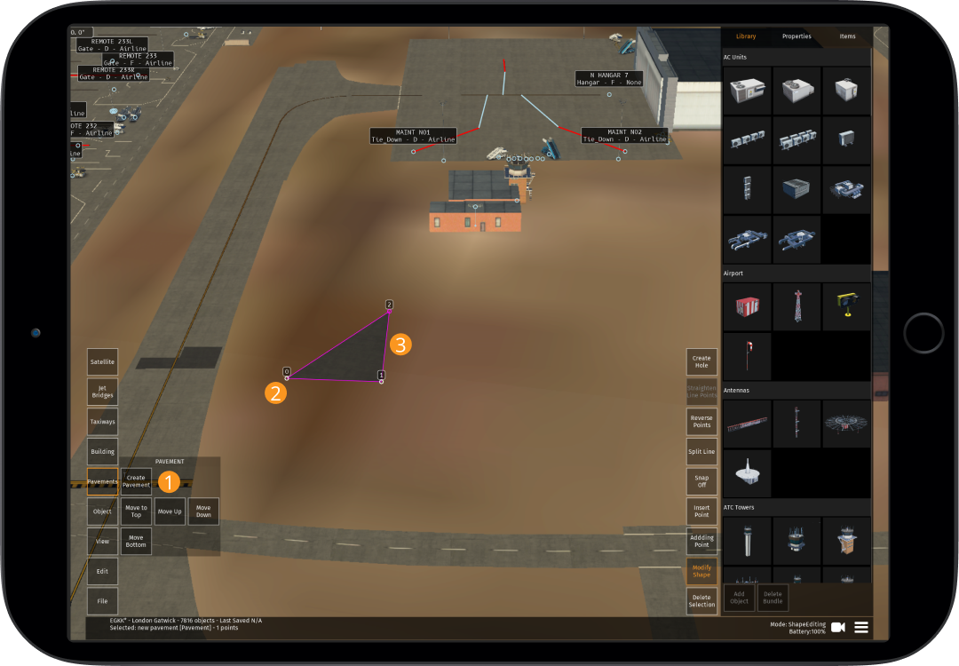 Image 6.1.1.1 - Creating Pavements