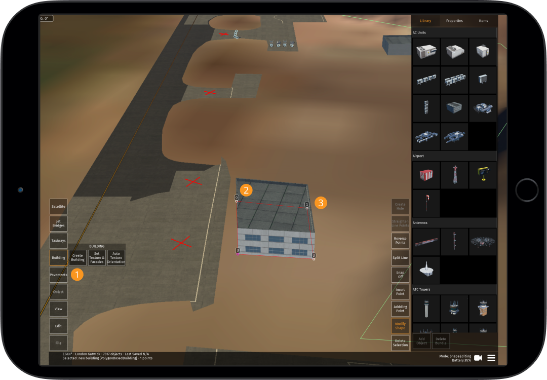 Image 9.1.1.1 - Creating a Building