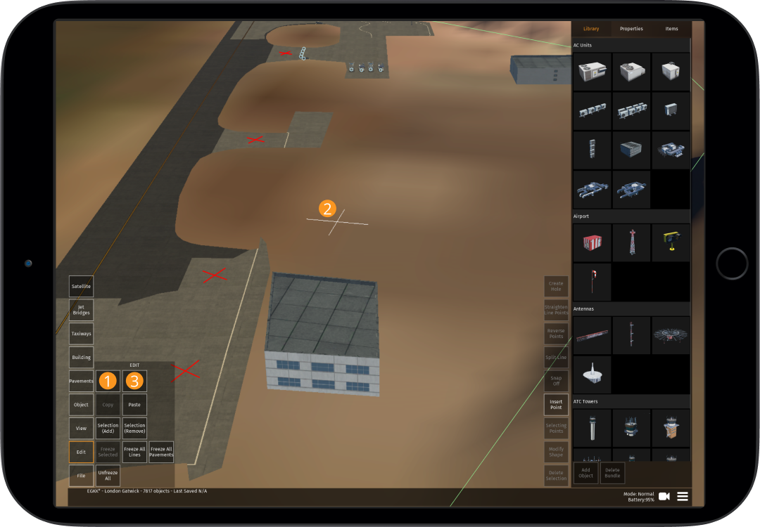 Image 9.1.4.1 - Copy & Pasting a Building