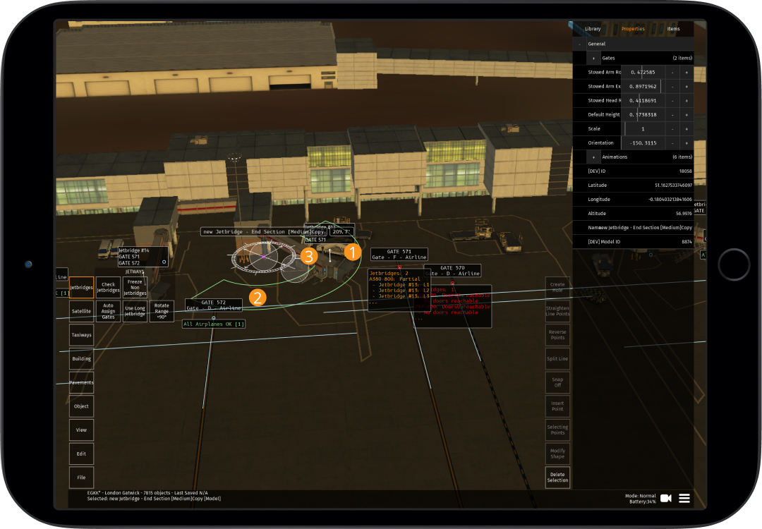 Image 11.4.2.1 - Adjusting Jet Bridges