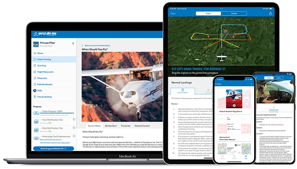 Sporty's Learn to Fly Course