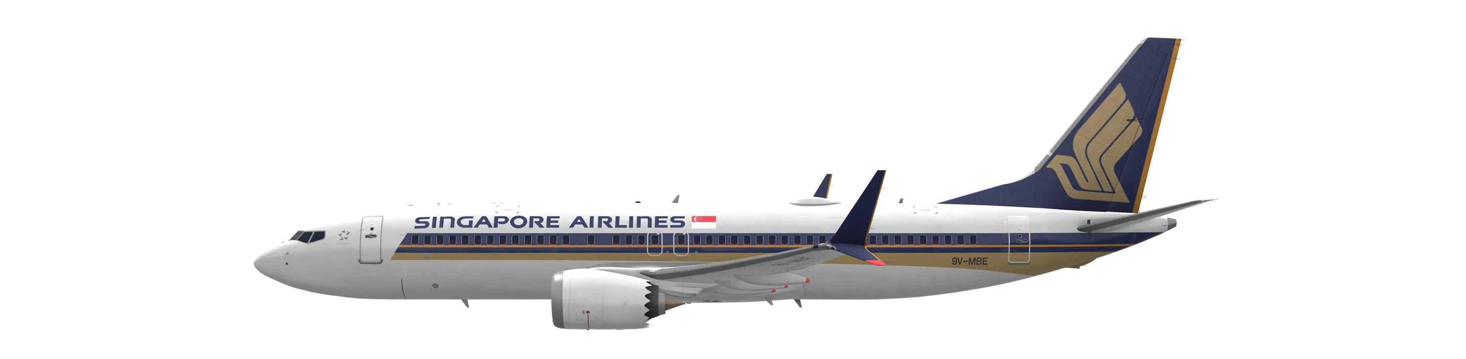 Boeing 737 - Singapore Airlines