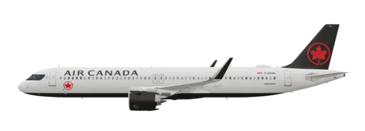 Air Canada livery on the Airbus A321 NEO