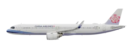 China Airlines livery on the Airbus A321 NEO
