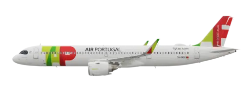 TAP Air Portugal livery on the Airbus A321neo