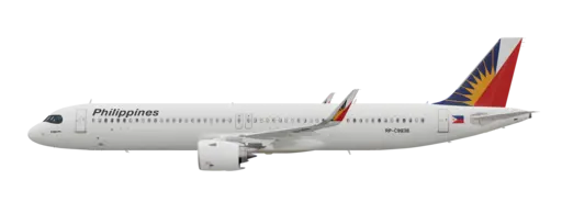 Philippine Airlines livery on the Airbus A321neo
