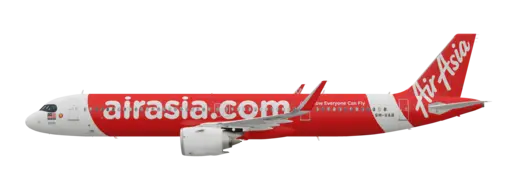 AirAsia livery on the Airbus A321 NEO