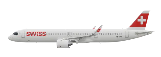 Swiss International Air Lines livery on the Airbus A321neo