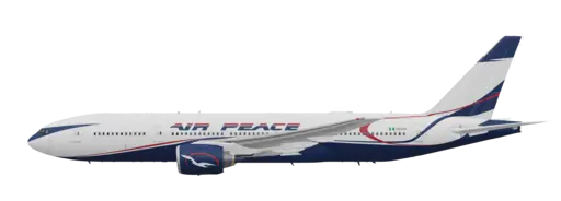 Air Peace livery on the Boeing 777-200ER