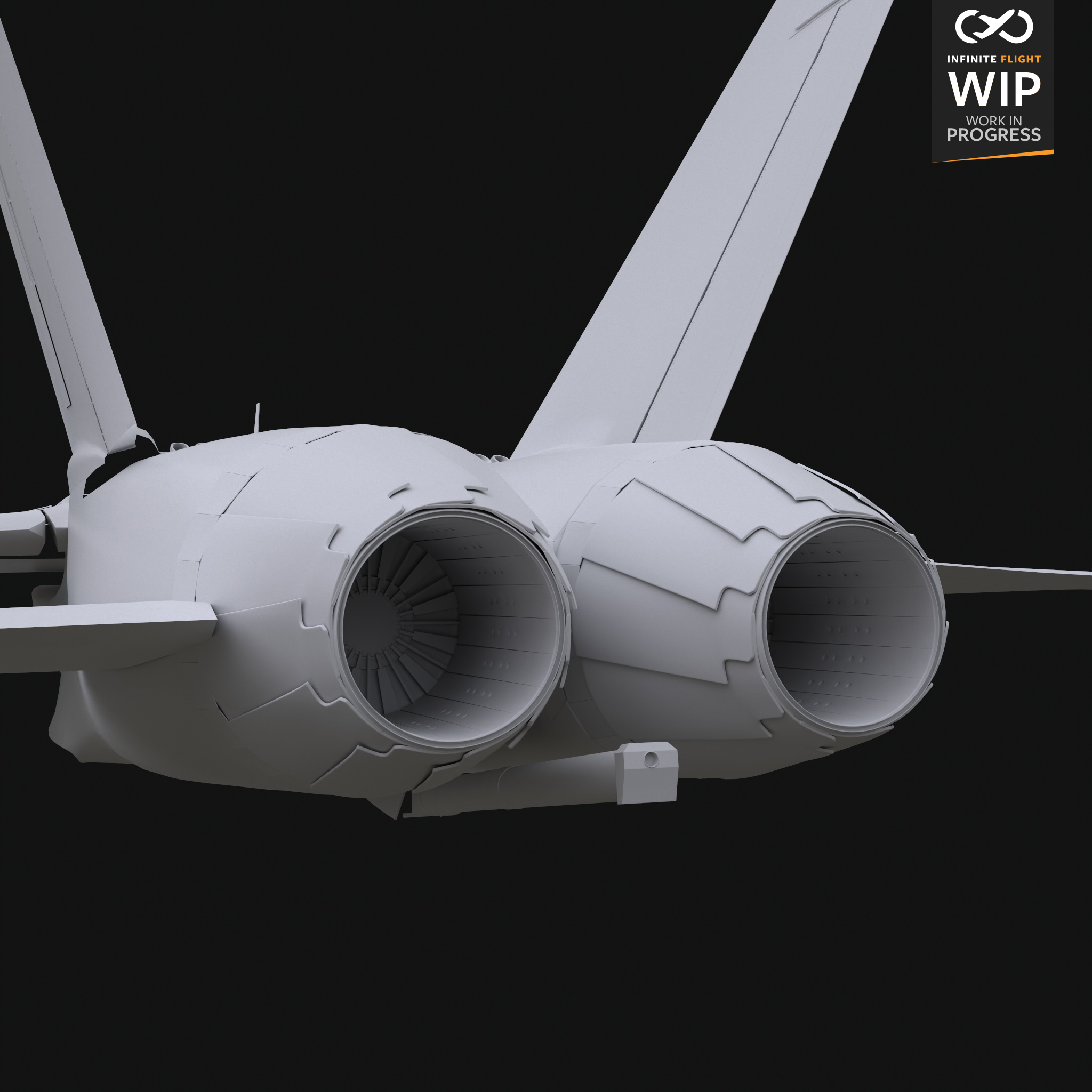 Work continues on the FA-18E